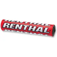 Renthal Mousse de guidon SX 240mm blanc/rouge