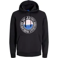 Jack & Jones Cobin Hoodie Noir L Homme
