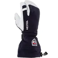 Hestra Army Leather Heli 3 doigts gants de ski, bleu foncé