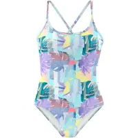 Venice beach Maillot de bain bleu néon / jaune / pétrole / lavande