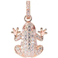 Lancaster Jla-pen-frog2 Necklace Doré Femme