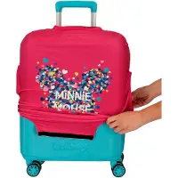 Disney Minnie Suitcase Cover Rose