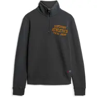 Superdry Track & Field Graphic Half Zip Sweatshirt Noir L Homme