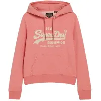 Superdry Embroidered Vl Graphic Hoodie Rouge 2XS Femme