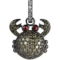 Lancaster Jla-pen-crab3 Necklace Argenté Femme