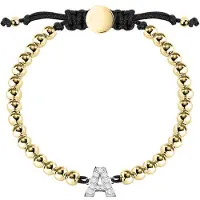 La Petite Story Boules Letter A Bracelet Doré Femme
