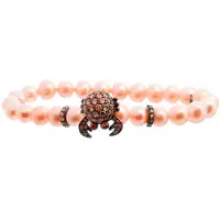 Lancaster Jla-brcrab4pe Bracelet Doré Femme