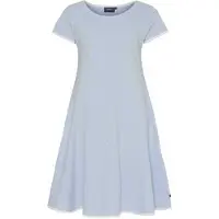 Sea Ranch Dot Short Sleeve Long Dress Bleu S Femme