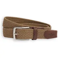 Dockers 87832-0002 Dlse Braid Belt Beige,Marron 105 Homme