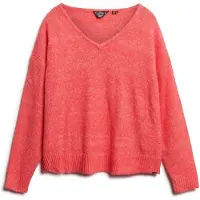 Superdry W6110578a V Neck Sweater Rouge 2XS Femme