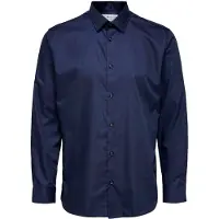 Selected Chemise 'Ethan' marine