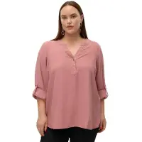 Vero moda Cani Long Sleeve Blouse Rose 48 Femme