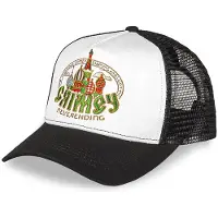 Grimey The Lower Depths Trucker Cap Blanc