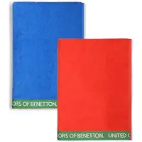 Benetton Towel 2 Units Vert