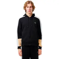 Lacoste Sh1301 Hoodie Noir M Homme