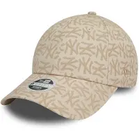 New Era Mono 9forty New York Yankees Cap Beige