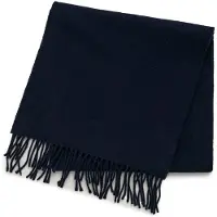 Gant pour homme. 9920203 Écharpe en laine marine (OSFA), Casuel
