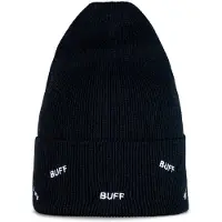 Buff Knitted Beanie Noir