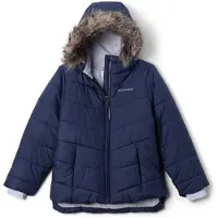 Columbia Doudounes enfants Katelyn Crest III Hooded Jacket filles - Bleu - 8 ans