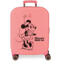 Disney 100 Happiness 55 Cm 37l Trolley Bag Rose