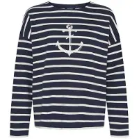 Sea Ranch Nessie Print Long Sleeve T-shirt Bleu L Femme
