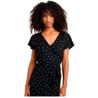 Protest Boraras Short Sleeve Dress Noir XS Femme