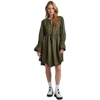 G-Star Sniper Long Sleeve Dress Vert L Femme