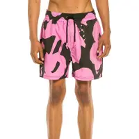 Grimey Trespass Swimming Shorts Rose L Homme
