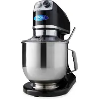 Maxima Planet mixer 7 L - Jusqu'à 2 Kg de pâte - Noir - Préparation culinaire - Planet mixer
