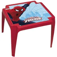 Arditex table enfant Spider-Man 44 x 55 cm polypropylène rouge