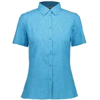 CMP 31t7176 Short Sleeve Shirt Bleu 2XS Femme