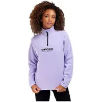 Siroko Polaire Aurora à demi-fermeture éclair, violet, taille XL, femme, violet, taille XL