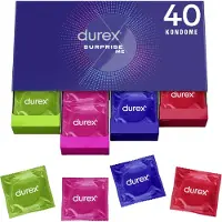 Durex Surprise Me - coffret de préservatifs (40 pcs)