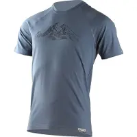 Lasting T-shirt à manches courtes en Laine pour hommes, de la marque HILL, avec motif imprimé