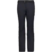CMP 3t51346 Comfort Fit Stretch Convertible Pants Noir 24 Femme