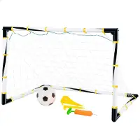 Colorbaby Set Fubtol Football Goal Blanc 100 x 70 x 70 cm