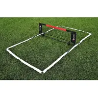 Precision Mini Foot Tennis Set Vert
