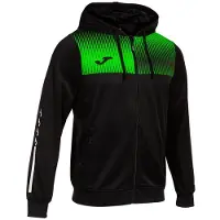 Joma Eco Supernova Full Zip Sweatshirt Noir 9-10 Years Garçon