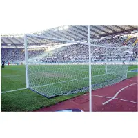 Powershot Stadium Hexagonal Football Net 4 Mm Blanc 7.32 x 2.44 x 2 m