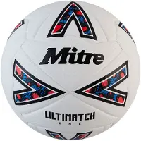 Mitre Ultimach One Football Ball Blanc 3