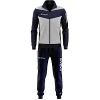 Givova Luxury Visa Tracksuit Bleu,Gris S Homme