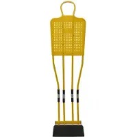 Sporti France Nequin + Base Kit 180 Cm Free Kick Training Dummy Jaune