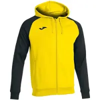 Joma Academy Iv Full Zip Sweatshirt Jaune,Noir 3XL Homme