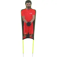 Powershot Free Kick Training Dummy 3 Units Rouge 180 cm