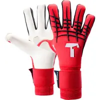 T1tan Red Beast 3.0 Goalkeeper Gloves With Finger Protection Rouge 10