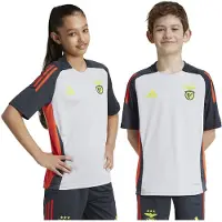Adidas Benfica 24/25 Junior Short Sleeve T-shirt Blanc 5-6 Years Enfants