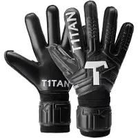 T1tan Classic 1.0 Black-out Goalkeeper Gloves Noir 11