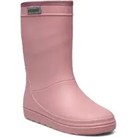 En fant Bottes en caoutchouc 'Solid' rose
