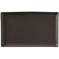 Broste Copenhagen Assiettes Eli noires - lot de 8 pièces