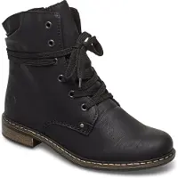 Rieker Bottines à lacets noir